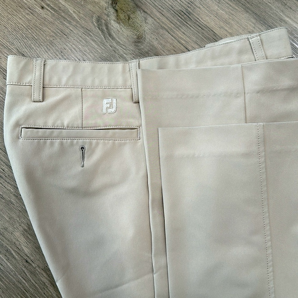 FootJoy Beige Mens Golf Pants